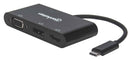 Manhattan USB Hubs Multiport A/V Coverter