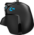 Logitech G502 HERO High Performance Wired Gaming Mouse, HERO 25K Sensor, 25,600 DPI, RGB, Adjustable Weights, 11 Programmable Buttons, On-Board Memory, PC/Mac - Black