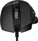 Logitech G502 HERO High Performance Wired Gaming Mouse, HERO 25K Sensor, 25,600 DPI, RGB, Adjustable Weights, 11 Programmable Buttons, On-Board Memory, PC/Mac - Black