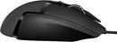 Logitech G502 HERO High Performance Wired Gaming Mouse, HERO 25K Sensor, 25,600 DPI, RGB, Adjustable Weights, 11 Programmable Buttons, On-Board Memory, PC/Mac - Black