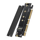 UGREEN NVMe PCIe Adapter, M.2 SSD to PCIe 4.0 X16/X8/X4 Card with Heat Sink, M.2 PCIe Adapter for M-Key and M&B-Key NVMe SSD 2280/2260/2242/2230