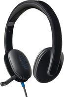 Logitech H540 USB Headset, Black [981-000480]