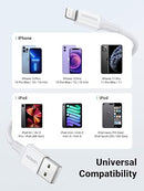 GREEN iPhone Cable 1M[MFi Certified] Lightning Cable iPhone Charger Cable 2.4A Lightning Cord Compatible for iPhone 14/14 Pro/14 Plus/14 Pro Max, iPhone 13 Pro 12 Pro Max 11 XS 7 Plus 6S ipad Pro - 1M