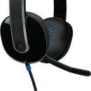Logitech H540 USB Headset, Black [981-000480]