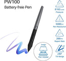 HUION Graphics Drawing Tablet with Battery-free Stylus for Android, Windows, macOS (HS610)