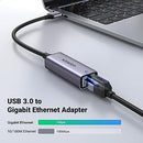 UGREEN USB 3.0 to Ethernet Adapter Gigabit Network Adapter Compatible with Nintendo Switch, Windows, MacOS, Linux, and More