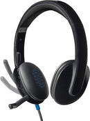Logitech H540 USB Headset, Black [981-000480]