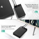 UGREEN External Hard Drive Enclosure for 3.5 2.5 Inch SATA Drives, Tool-Free USB 3.0 to SATA SSD HDD Enclosure with 12V Power Adapter, Laptop Computer Hard Drive Case Support UASP