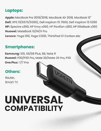 UGREEN SATA to USB C Adapter Cable for 2.5" SSD and HDD Hard Drive Connector 5Gbps Support SATA III UASP Thunderbolt 3 Compatible with Samsung Seagate WD Hitachi Toshiba MacBook Pro