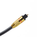 2B  (DC556) - Toslink Fiber Optical Cable for Sound - 5M - Black