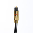 2B (DC557) - Toslink Fiber Optical Cable for Sound - 1.5M - Black
