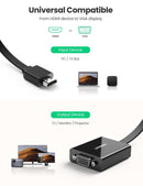 HDMI to VGA with Audio Converter