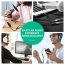 Headphone Splitter Cable with Mic