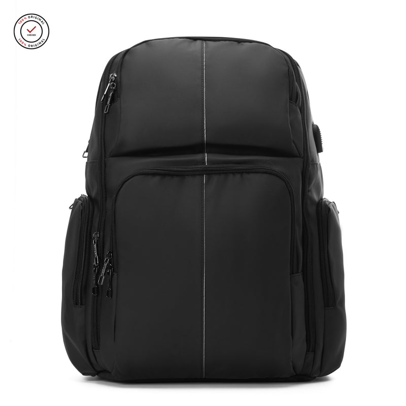 CoolBell Large Capacity Laptop Backpack night line reflective 17.3-Inch CB-8105