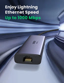 Ugreen USB C to HDMI Ethernet Adapter 7-in-1 Multiport Adapter, 4K@60Hz HDMI to USB C, 100W PD, SD/TF Card Reader, 2 USB 3.0 Ports, MacBook Docking Station Compatible with Mac M1, M2, iPad, Steam Deck