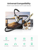 Right Angle 3.5mm Jack to Jack Cable