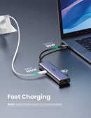 Ugreen USB C to HDMI Ethernet Adapter 7-in-1 Multiport Adapter, 4K@60Hz HDMI to USB C, 100W PD, SD/TF Card Reader, 2 USB 3.0 Ports, MacBook Docking Station Compatible with Mac M1, M2, iPad, Steam Deck