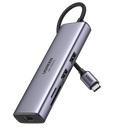 Ugreen USB C to HDMI Ethernet Adapter 7-in-1 Multiport Adapter, 4K@60Hz HDMI to USB C, 100W PD, SD/TF Card Reader, 2 USB 3.0 Ports, MacBook Docking Station Compatible with Mac M1, M2, iPad, Steam Deck
