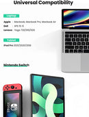 UGREEN USB C to Ethernet Adapter Gigabit Type C to RJ45 Wired Network Thunderbolt 3 LAN Adaptor Compatible with MacBook, Surface Pro, iPad Pro 2021, Switch, PS5,XPS15/13, Galaxy Tabs