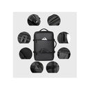 MEINAILI 15.6 Inch Laptop Business Anti-Theft Waterproof Travel Backpack USB Outport - Black-2026