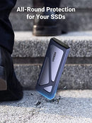 UGREEN M.2 NVMe SSD Enclosure, Tool-Free USB C External NVMe SSD Enclosure, 10Gbps M.2 NVMe to USB Adapter, USB 3.2 M.2 NVMe Reader Supports M and B&M Keys and Size 2230/2242 /2260/2280 SSDs