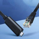 Ugreen USB Type C USB-C to RJ45 port Console FTDI Cable RS232 Serial Pin Adapter for Router Switch Server Converter Laptop PC Macbook 5 Feet/1.5 Meters (80186)