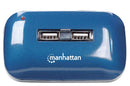 Manhattan Hi-Speed USB 2.0 Ultra Hub 7 Ports, Dual Power, Multiple