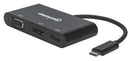 Manhattan USB Hubs Multiport A/V Coverter