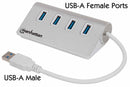 4-Port SuperSpeed USB 3.0 Hub - 163767