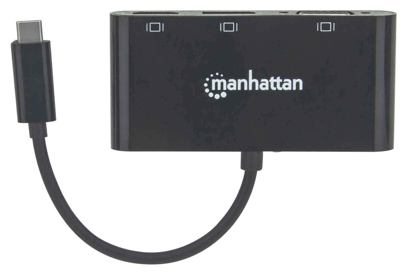 Manhattan USB Hubs Multiport A/V Coverter