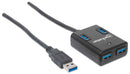 Manhattan Super Speed USB 3.0 Hub -4Port